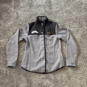 COLUMBIA Sierra Nevada Fleece Snap‎ Button Jacket Women's Extra Small XS